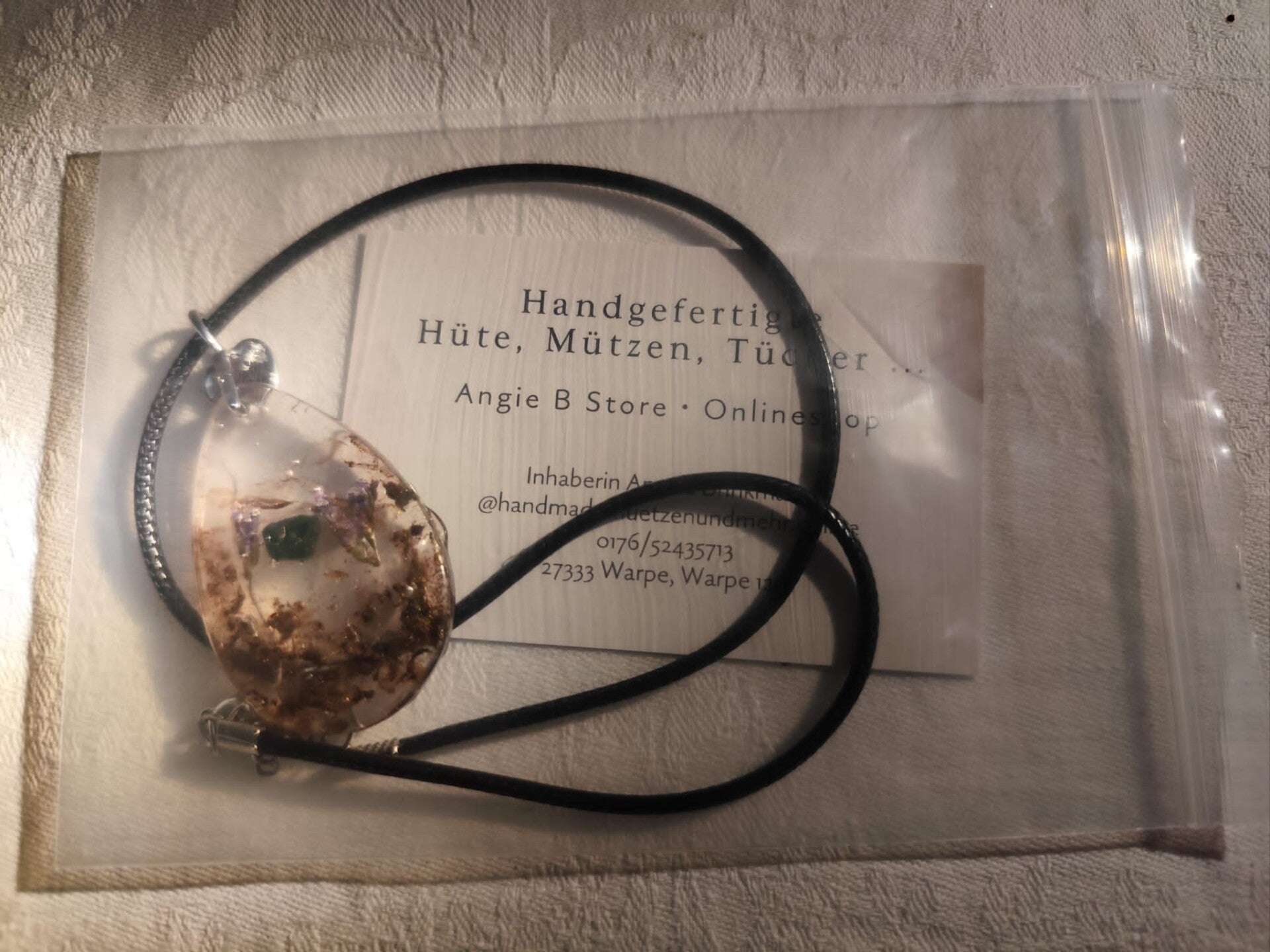 Schmuck »Tropfen«